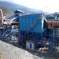 出口危地馬拉鋼廠電爐5mg排放高溫袋收塵器